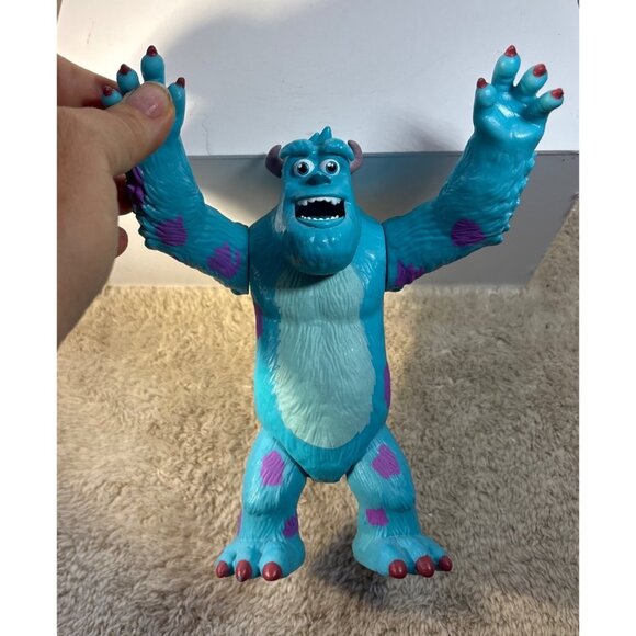 Disney Pixar Monsters Inc Sulley Action Figure with Movable Hands and Mouth - Sp - Picture 2 of 7